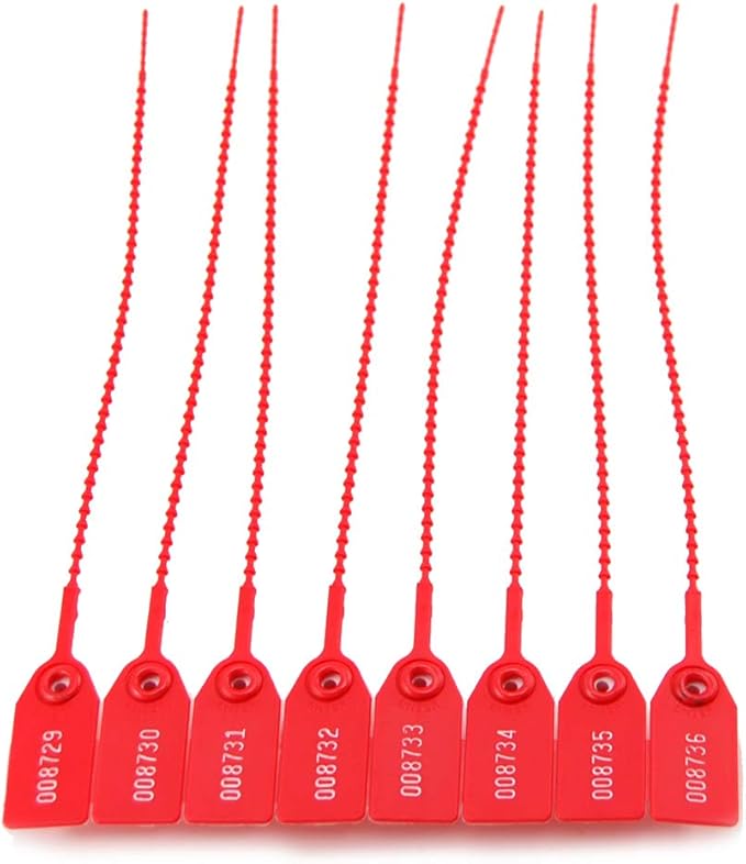 Leadseals 100 Plastic Tamper Seals, Zip Ties - Image 5