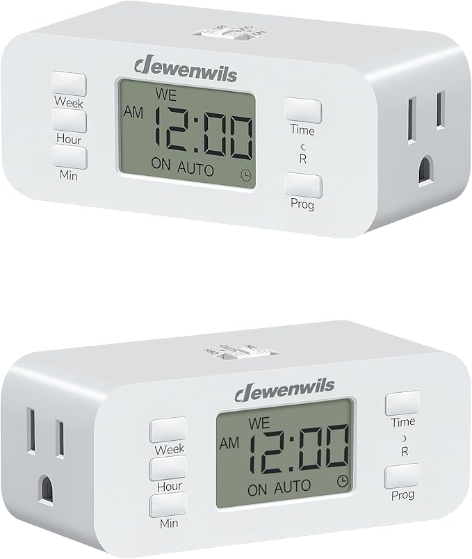 DEWENWILS 7 Day Heavy Duty Timers by DEWENWILS