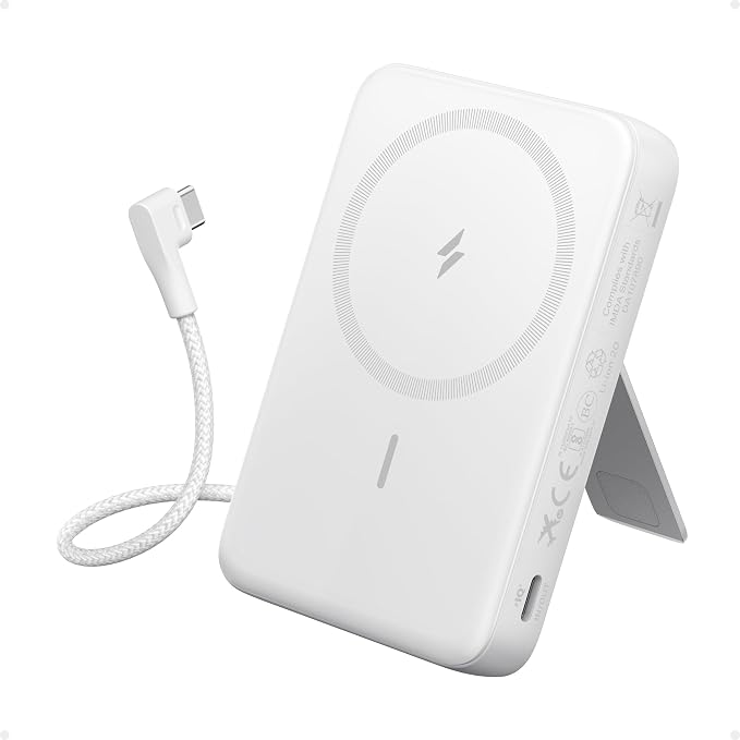Anker Zolo Magnetic Power Bank, 000mAh Wireless Portable Charger by Anker