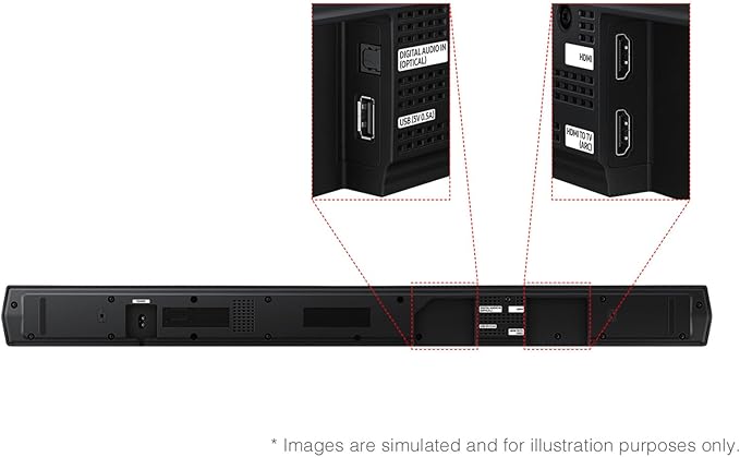 Samsung B-Series Soundbar HW-B630F 3.1 ch DTS Virtual:X Soundbar - Image 5