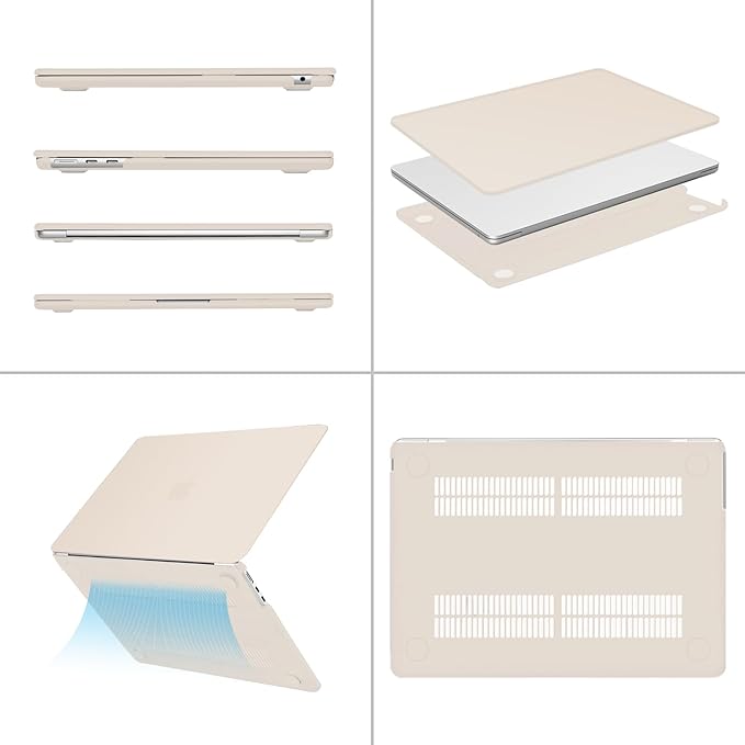 MOSISO Compatible with MacBook Air 13 inch Case 2025 2024 2023 2022 M4 A3240 M3 - Image 5