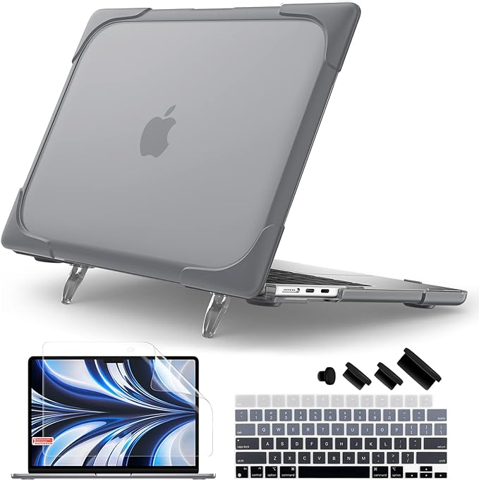 Batianda for M4 MacBook Air 13.6 inch Case 2025 2024 2022 Release Model A3240 by Batianda