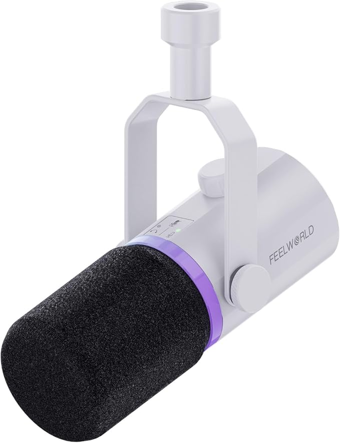 FEELWORLD PM1 XLR USB Dynamic Microphone Gifts by Feelworld