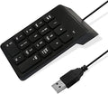 Numeric Keypad for Laptop, 10 Key USB Keypad, Portable Ultra Slim Mini Numpad by DFCROMI