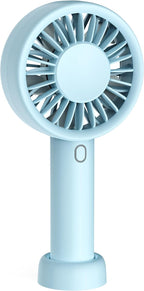 Portable Handheld Fan, USB Personal Fan Rechargeable Battery Operated 10H by Unknown