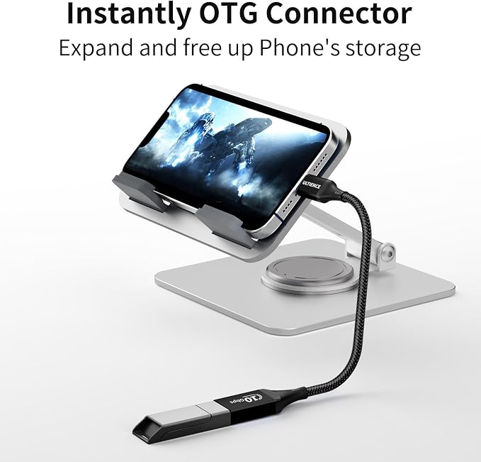 USB C to USB Adapter 2 Pack: 10Gbps USB Female to USB-C Male OTG Cable - Image 6