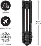 Manfrotto Befree Advanced AS, Camera Tripod, Twist Lock, Compatible - Image 2