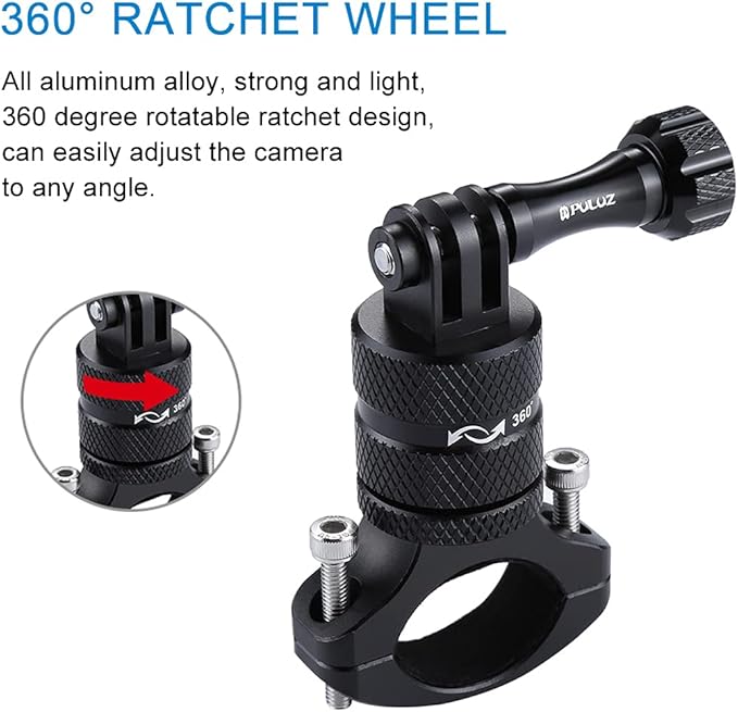 PULUZ Bike Camera Handlebar Mount - Image 3