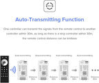 BTF-LIGHTING C01W Monochrome PWM 2PIN LED Strip Dim Brightness 2.4GHz Tuya WiFi - Image 5