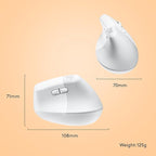 Logitech Lift for Mac Wireless Vertical Ergonomic Mouse, Quiet Clicks, Silent - Image 9