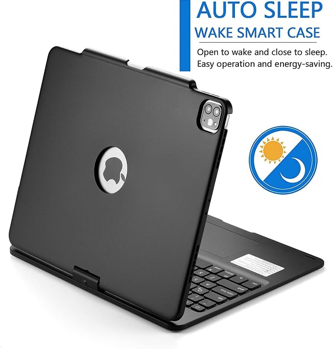 360° Rotatable Keyboard Case for iPad Air 13 inch/Pro 12.9 - Image 5