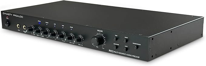 PX1 High Definition Multi-Source Hi-Fi Home Audio Stereo Preamplifier - Image 3