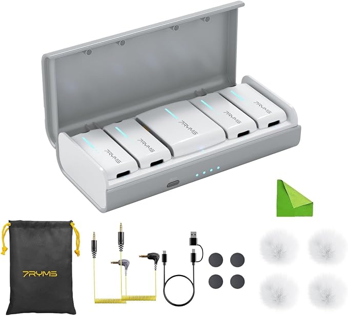 7RYMS iRay DW40 Wireless Lavalier Microphone by 7RYMS