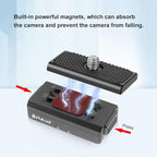 PULUZ Quick Release Mount for Insta360 Ace/Ace Pro / X4, Magnetic Camera Quick - Image 6
