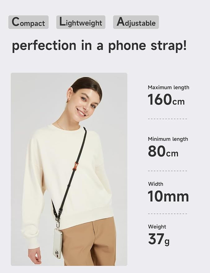 project-cb Cell Phone Strap 1, Phone Tether Tab 2, Phone Crossbody Strap - Image 5