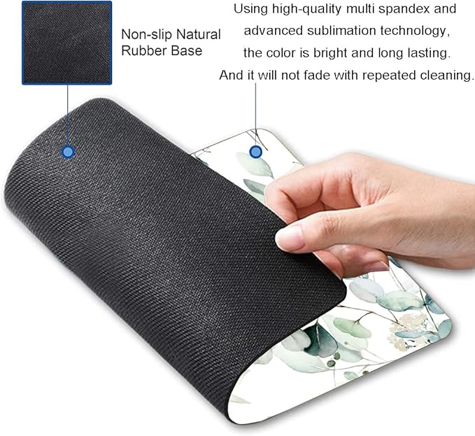 Mouse Pad, Premium-Textured Mouse Mat, Non-Slip Rubber Base Mousepad - Image 2