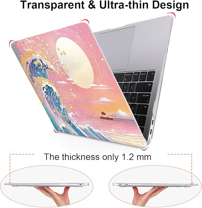 for MacBook Pro 13-inch Case 2022 2021 2020-2016 Release M2 M1 Chip A2338 A2251 - Image 5