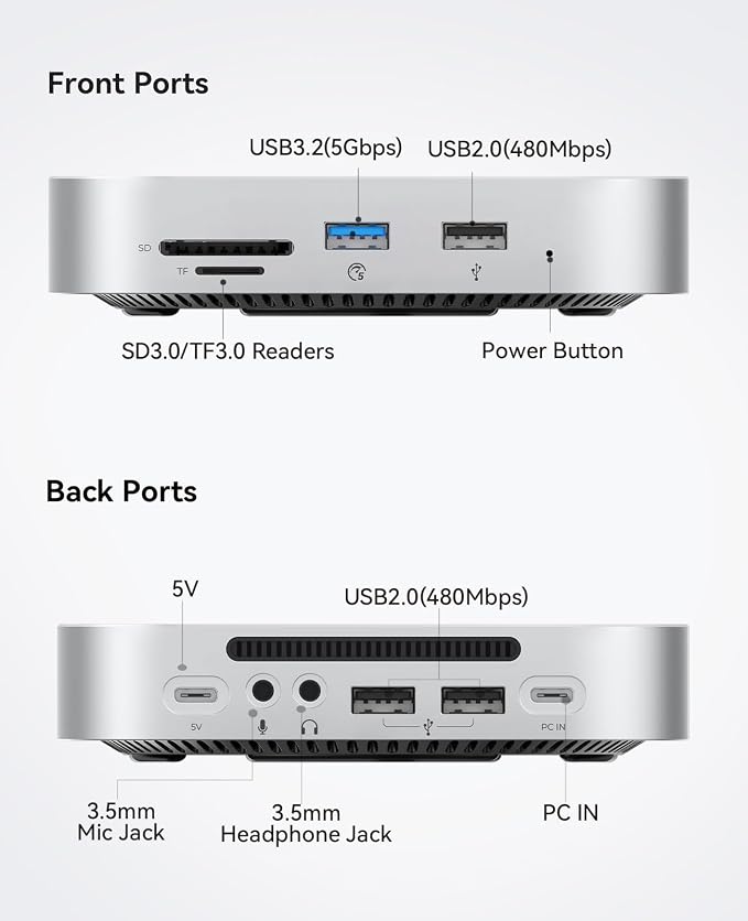 ORICO MiniMate SE Mac mini M4 4TB Storage & Docking Station, External SATA SSD - Image 2