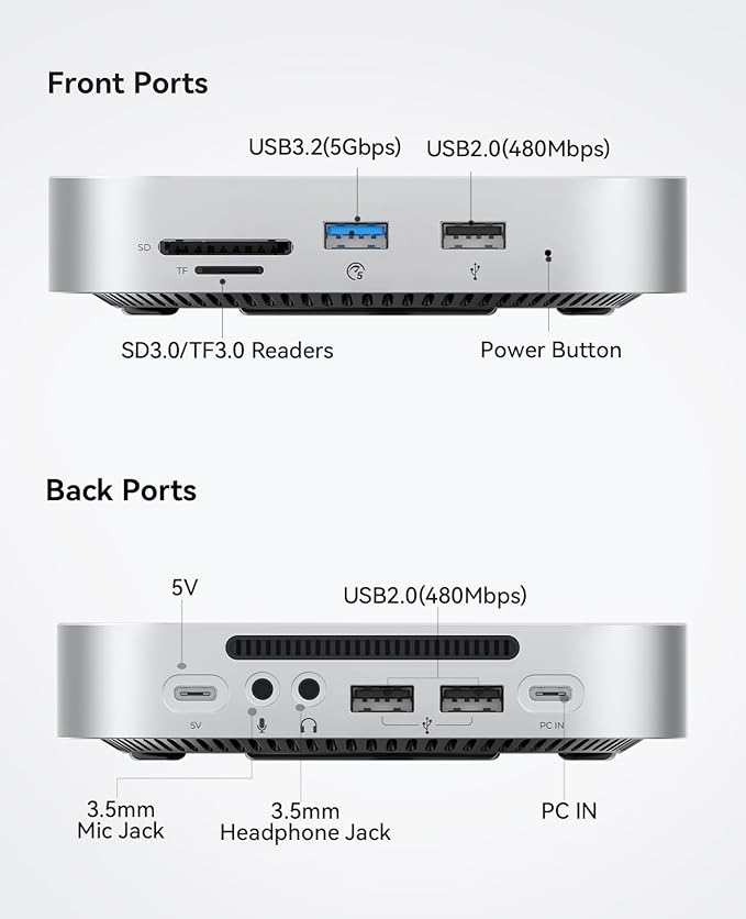 ORICO MiniMate SE Mac mini M4 2TB Storage & Docking Station, External SATA SSD - Image 2