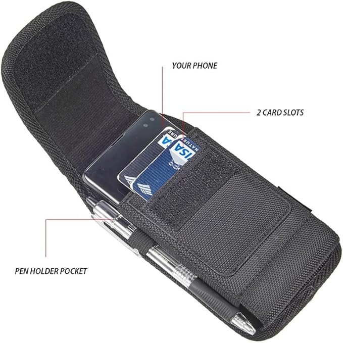 Cell Phone Holster for iPhone 16, 16 Pro, 15 Pro, 14 Pro 13, 13 Pro 12 - Image 2