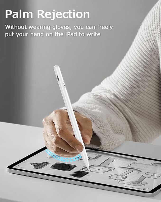 Stylus Pen for iPad 9th&10th, Fast Charge for ipad Pencil - Image 4
