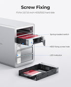 ORICO 5Bay RAID External Hard Drive Enclosure - Image 4
