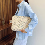 Puffy Laptop Sleeve 13-15.6 Inch Cute Quilted Laptop Protective Case Padded - Image 3