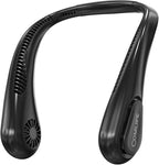 Bladeless Neck Fan, 5000mAh Rechargeable Battery Powered, 3 Speeds, Angle by COMLIFE