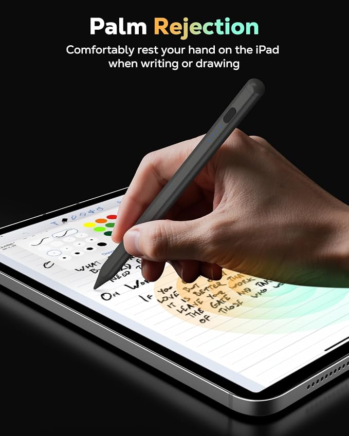MoKo Pencil for iPad 11th 10th Gen, Stylus Pen for 2018-2025 Apple iPad - Image 4