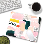 Mouse Pad, Abstract Graphic Design Mouse Pad, Washable Square Cloth Mousepad - Image 3