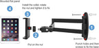 Tablet Wall Mount with Adjustable Long Arm Hinge 360° Swivel Bracket - Image 6