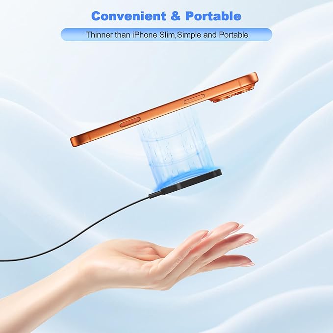 Magnetic Wireless Charger for iPhone 17 16 - Image 4