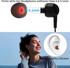 Earbud Tips Ear Bud Tips Soft Anti Slip Washable and Reusable Silicone - Image 4