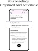 Flowtica Scribe AI Voice Recorder, App Control, Transcribe & Summarize - Image 10