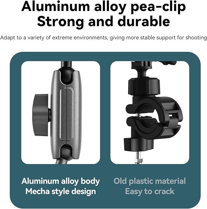 TELESIN Super Clamp Camera Mount - Image 3
