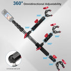 Motorcycle Mount kit for Insta36O X5 X4, Bike Handlebar Clamp Mount and 59" - Image 3