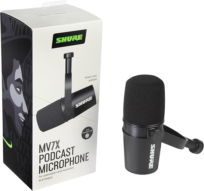 Shure MV7X XLR Dynamic Microphone – Voice-Isolating Cardioid Mic - Image 2