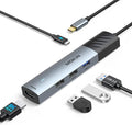 MOKiN USB C Hub, 5 in 1 USB CMultiport Adapter 8K HDMI, 100W PD, 3 USB-A Data by MOKiN