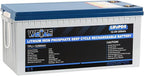 Weize 12V 200Ah LiFePO4 Lithium Battery, Built-in Smart BMS, 8000+ Deep Cycles by WEIZE