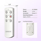 AODELAN Camera Wireless Shutter Release Remote Control - Image 8