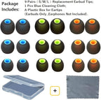 Earbud Silicone Ear Tips Replacement Earbuds Gels - Image 2
