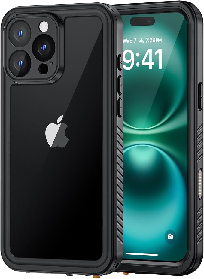 Lanhiem for iPhone 16 Pro Case, IP68 Waterproof Dustproof Shockproof 16 Pro by LanhiemHome