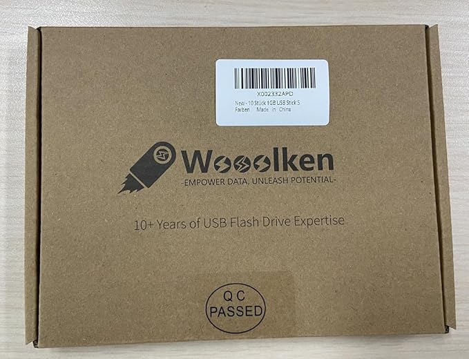 1GB Flash Drive 10 Pack, Wooolken USB 2.0 Memory Stick Thumb Drive - Image 9