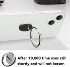 Metal Cell Phone Ring Holder Finger Ring Stand, 360 Degree Rotation Ring - Image 3