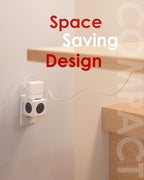Allocacoc PowerCube Original, 5 Outlets, Wall Plug, Power Charger, Surge - Image 5