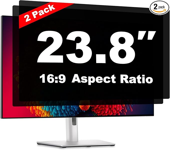 23.8 Inch Computer Privacy Screen Shield by Pozlle