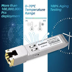 10Pcs 1.25Gbps RJ45 Copper SFP, 10/100/1000Base-T transceiver Module 100m - Image 5