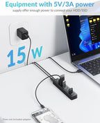 PHIXERO 7 Port USB Hub 3.2 - Image 4
