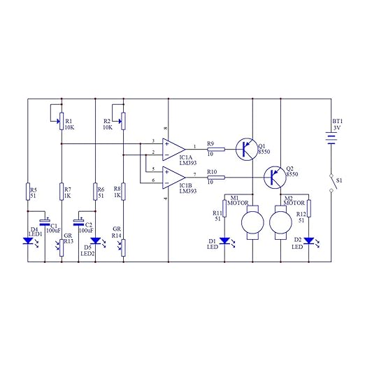 Soldering Practice Kit DIY D2-5 Tracking Car Plug-in Circuit Kit Learn - Image 7