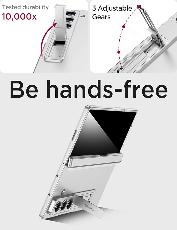 Miimall for Z Fold 7 Case with Privacy Screen Protector, Built-in Adjustable - Image 7
